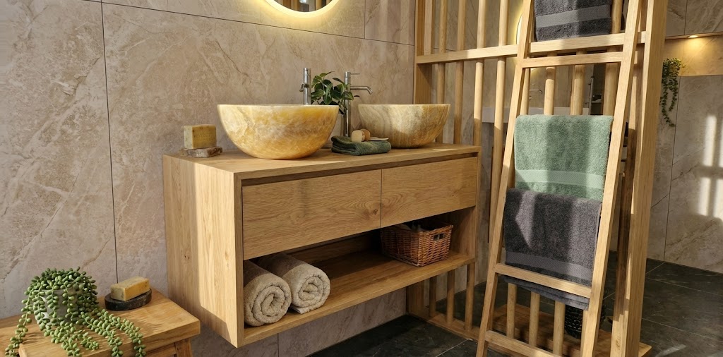 Badkamermeubel Hout - Teakea